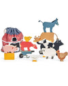 Wooden Stacking Farmyard - Tender Leaf Toys