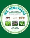 Mr. Herbyhead - Eco Grow Your Own Plant Kit
