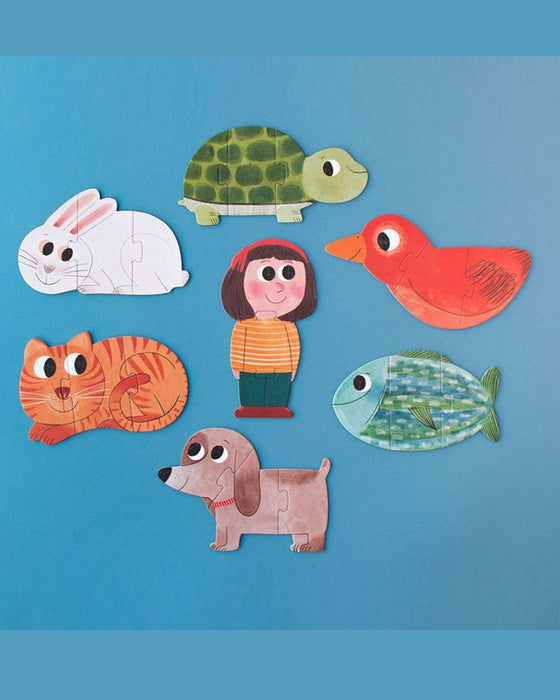 I love my pets puzzle - Londji