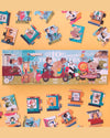 10 travellers puzzle - Londji