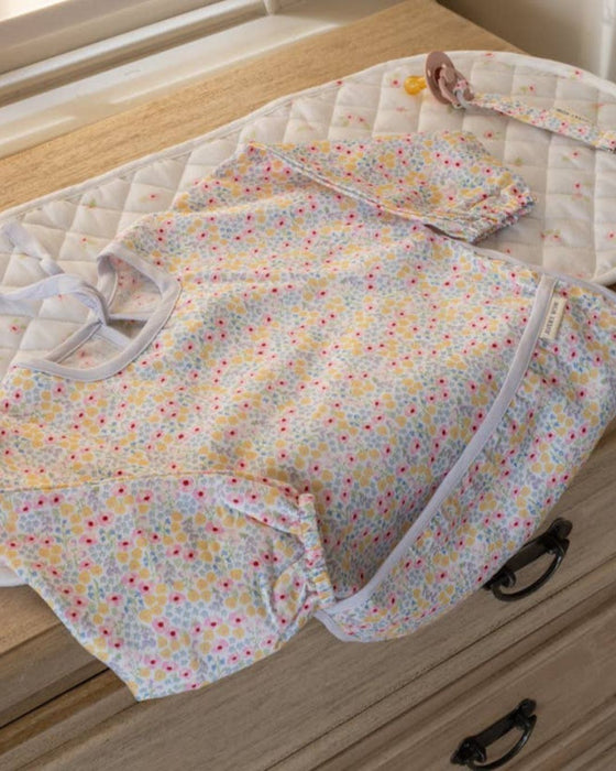 Sleeved Bib – Wildflower Garden - Avery Row
