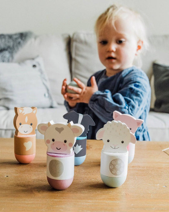 Farmyard Animal Skittles - Orange Tree Toys
