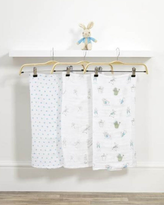 Peter Rabbit Soft Toy & Muslin Gift Set