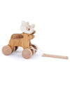 Double Wooden Reindeers (Jumping) - Bajo