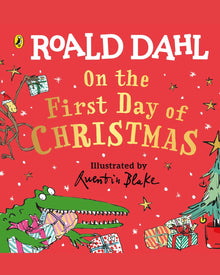  Roald Dahl: On the First Day of Christmas (Board Book) – A Gloriumptious Festive Counting Story Illustrated by Quentin Blake