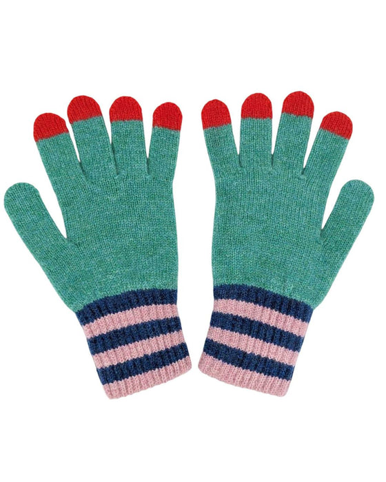 Kids' Patterned Lambswool Mittens & Gloves - Catherine Tough
