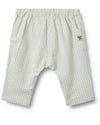 Striped shorts on a white background