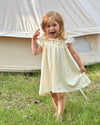 The Golden Meadow Dress - Interlock Pima Cotton - The Blue Zebra