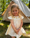 The Golden Meadow Dress - Interlock Pima Cotton - The Blue Zebra
