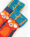 Organic Baby & Toddler Fun Fold Over Socks 2 Pack – Woodland - Frugi