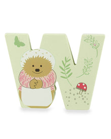  Peter Rabbit™ Wooden letter W - Beatrix Potter