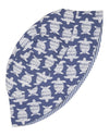 Organic Reversible Sun Hat – Turtles & Indigo Stripes - Pigeon Organics