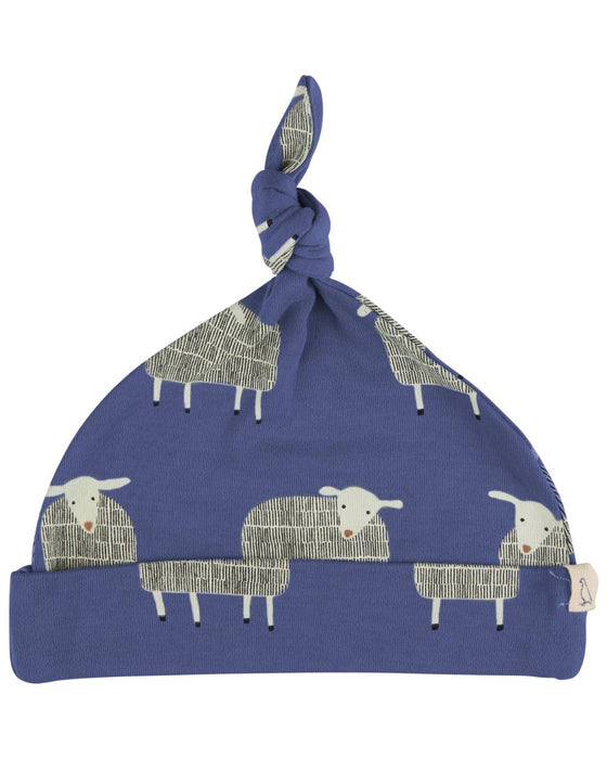 Knotted Baby Hat – Sheep - Pigeon Organics