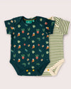 Spring Garden Baby Bodysuit 2 Pack – Organic Cotton - Little Green Radicals