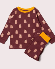  Brown Bears Organic Pyjamas – Little Green Radicals