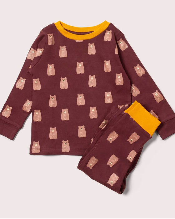 Brown Bears Organic Pyjamas – Little Green Radicals