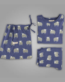  Pyjamas In A Bag - Sheep - Pigeon Organics