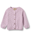 Maia Organic Cotton Knit Cardigan - Wheat