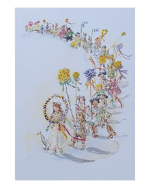  Autumn Parade Greeting Card – Claire Fletcher