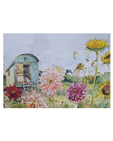  Shepherd’s Hut Greeting Card – Claire Fletcher
