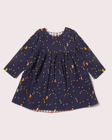  Dark Night Reversible Pocket Dress - Little Green Radicals
