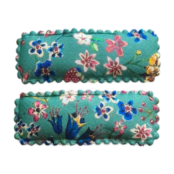 Classic Scallop Clips - Liberty Donna Leigh D - Floras