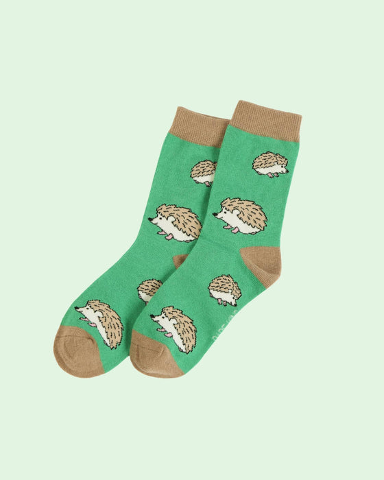 🦔 Hedgehog Socks - Bamboo Kids Socks - Bare Kind