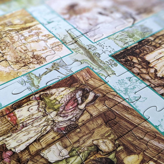 Bath Classics - Wind In The Willows - Book & Puzzle Set