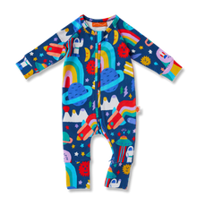  Rocket Ride Long Sleeve Romper - Halcyon Nights