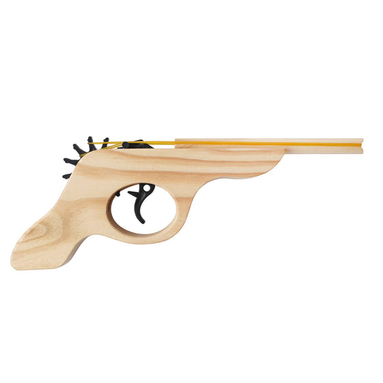 Little Tribe Wooden Rubber Band Gun In Gift Box - CGB Giftware