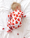 Love Heart Cotton Sleepsuit – Fred & Noah