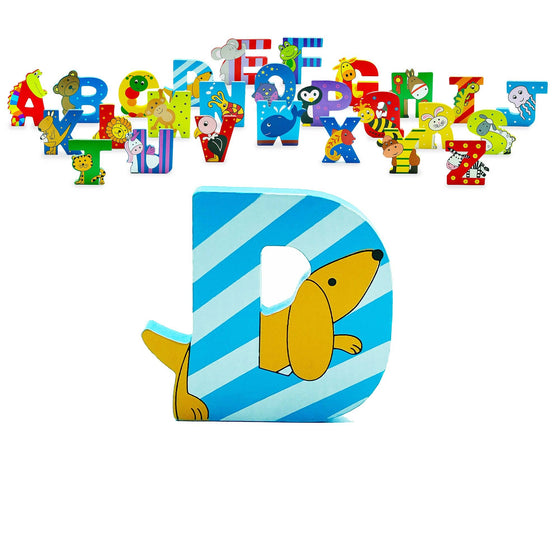 Alphabet Wooden letter D
