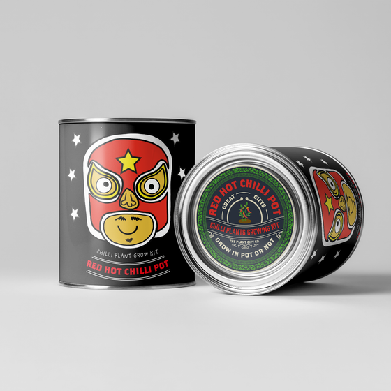 Red Hot Chilli Pot - Grow Your Own Plant Kit