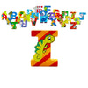 Alphabet Wooden letter I