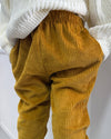 Gold Corduroy “Kid Fit” Trousers - Fred & Noah
