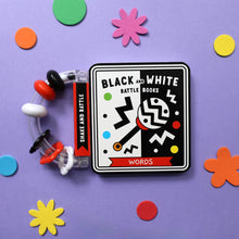  Words - Black & White Rattle Book