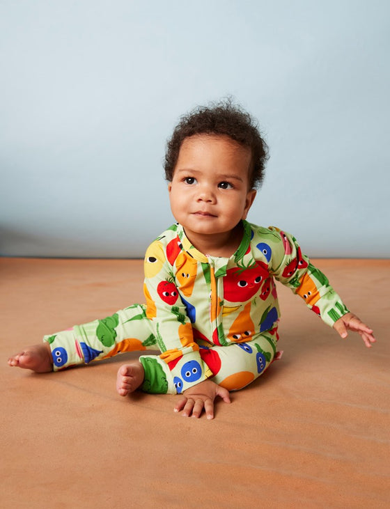 Happy Harvest Long Sleeve Romper - Halcyon Nights