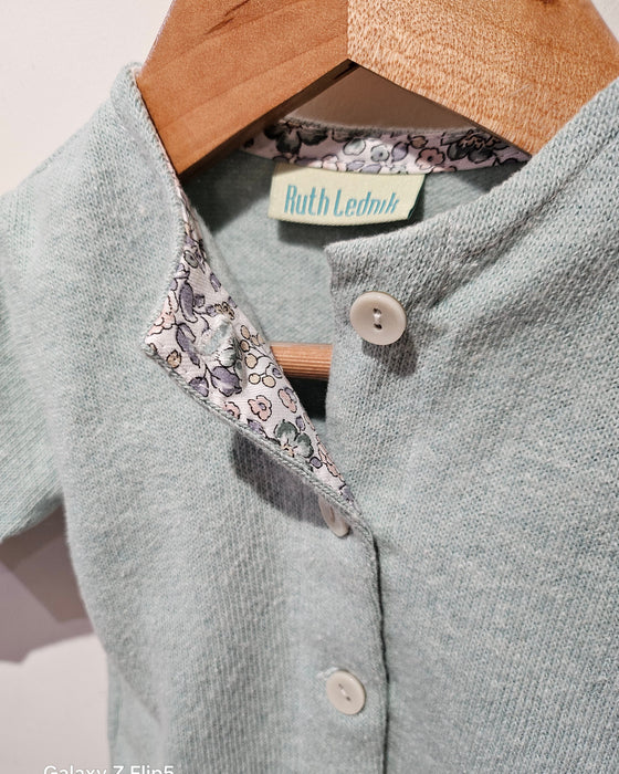 Eau-de-Nil Cardigan - Ruth Lednik