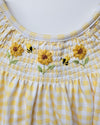 The Golden Meadow Dress - Interlock Pima Cotton - The Blue Zebra