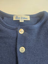 ABC Embroidered Pima Cotton Baby Cardigan - Navy - The Little Learners Collection - The Blue Zebra