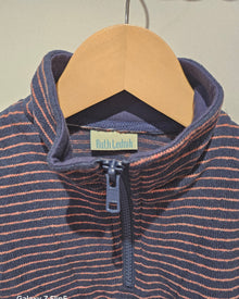  Navy Red Stripe Half Zip Jumper — Ruth Lednik