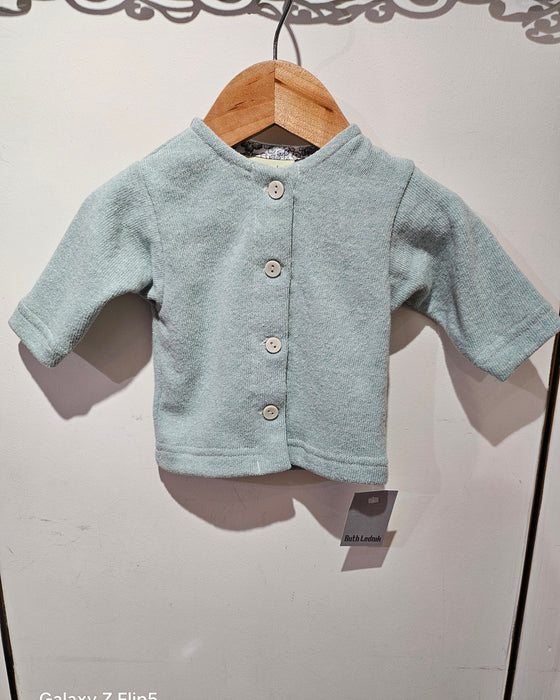 Eau-de-Nil Cardigan - Ruth Lednik