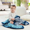 Aden & Anais Blue Silky Soft Blanket - Fly Jesse
