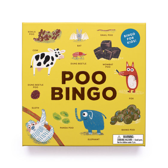 POO BINGO FOR KIDS