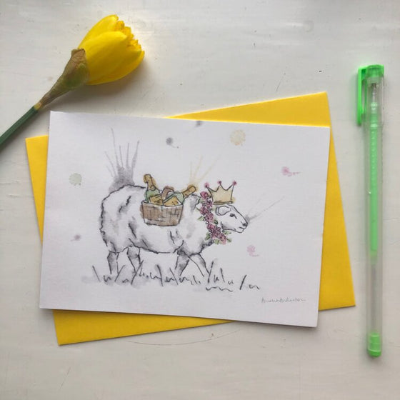 'Her Ladysheep' Card by Amelia Anderson