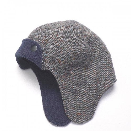 Ruth Lednik Tweed Aviator Reversible Hat - Fly Jesse- Unique, special and quality gifts 