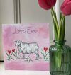 Love Ewe card by Amelia Anderson