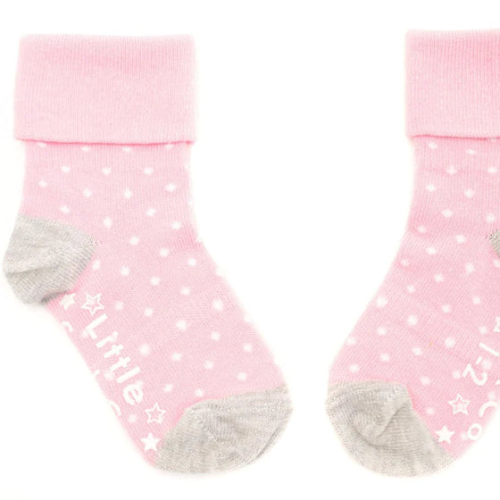 The Little Sock Company Candy Pink Spot Sock