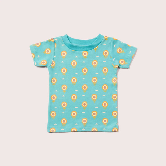Little Green Radicals Sunflower Short Sleeve T-Shirt