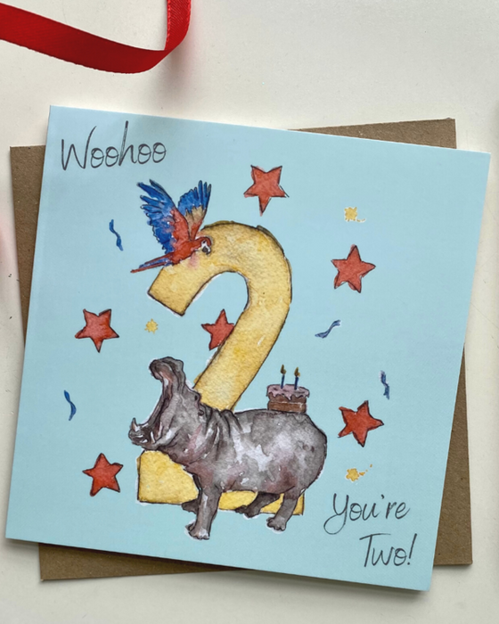 Woohoo You're 2 by Amelia Anderson